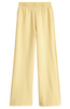 Light yellow pants on a white background