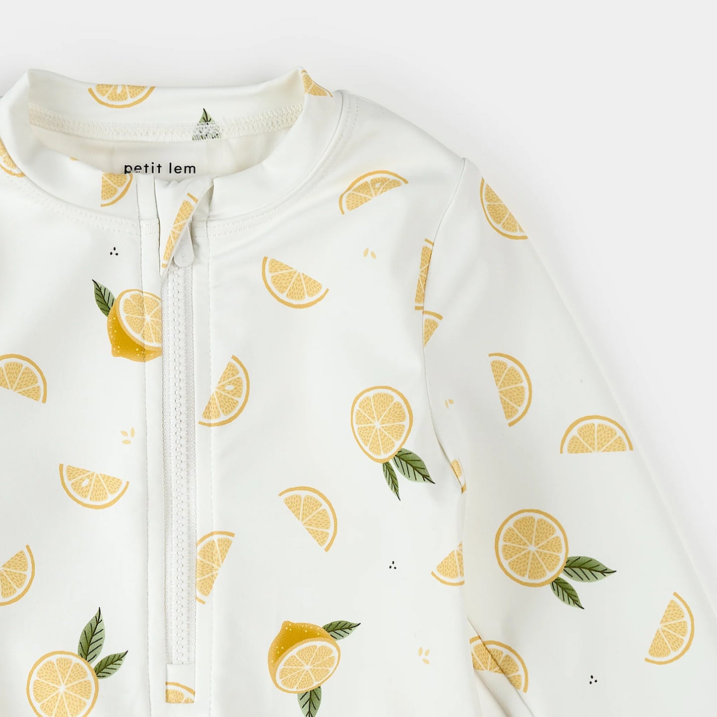 Lemons Rashguard Swimsuit