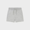 Gray shorts on a white background