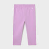 Purple leggings on a white background