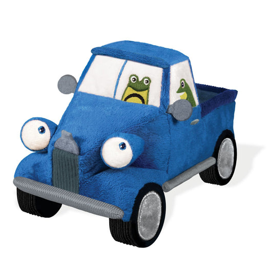 Soft interactive truck toy with beep sound