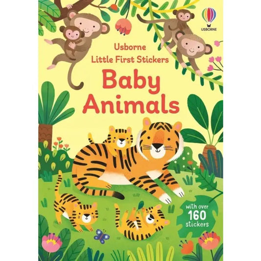 Baby animal sticker book with 150+ stickers