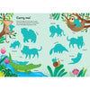 Baby animal sticker book with 150+ stickers