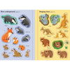 Baby animal sticker book with 150+ stickers