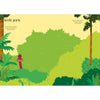 Prehistoric dinosaur sticker book with creative scenes