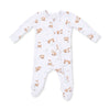 Little Fox Zip Footie by Angel Dear, view 1