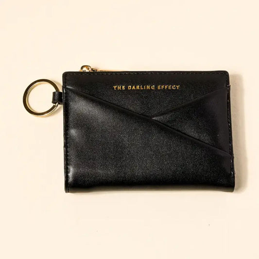 Black Luxe Wallet With Elegant Everyday Style