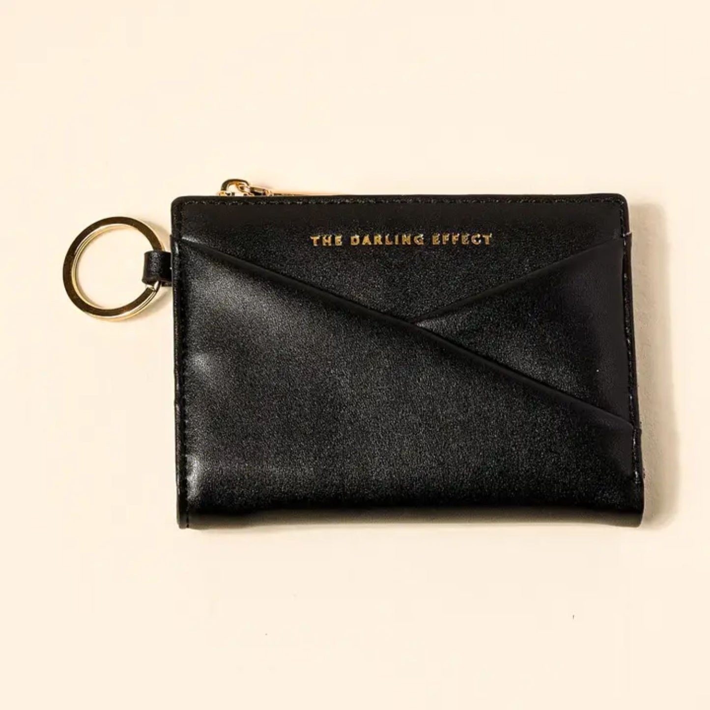 Black Luxe Wallet With Elegant Everyday Style