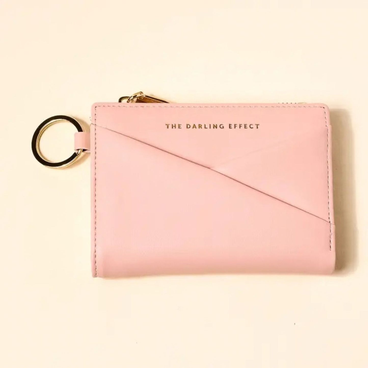 Blush Wallet With Elegant Compact Everyday Style