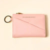 Blush Wallet With Elegant Compact Everyday Style