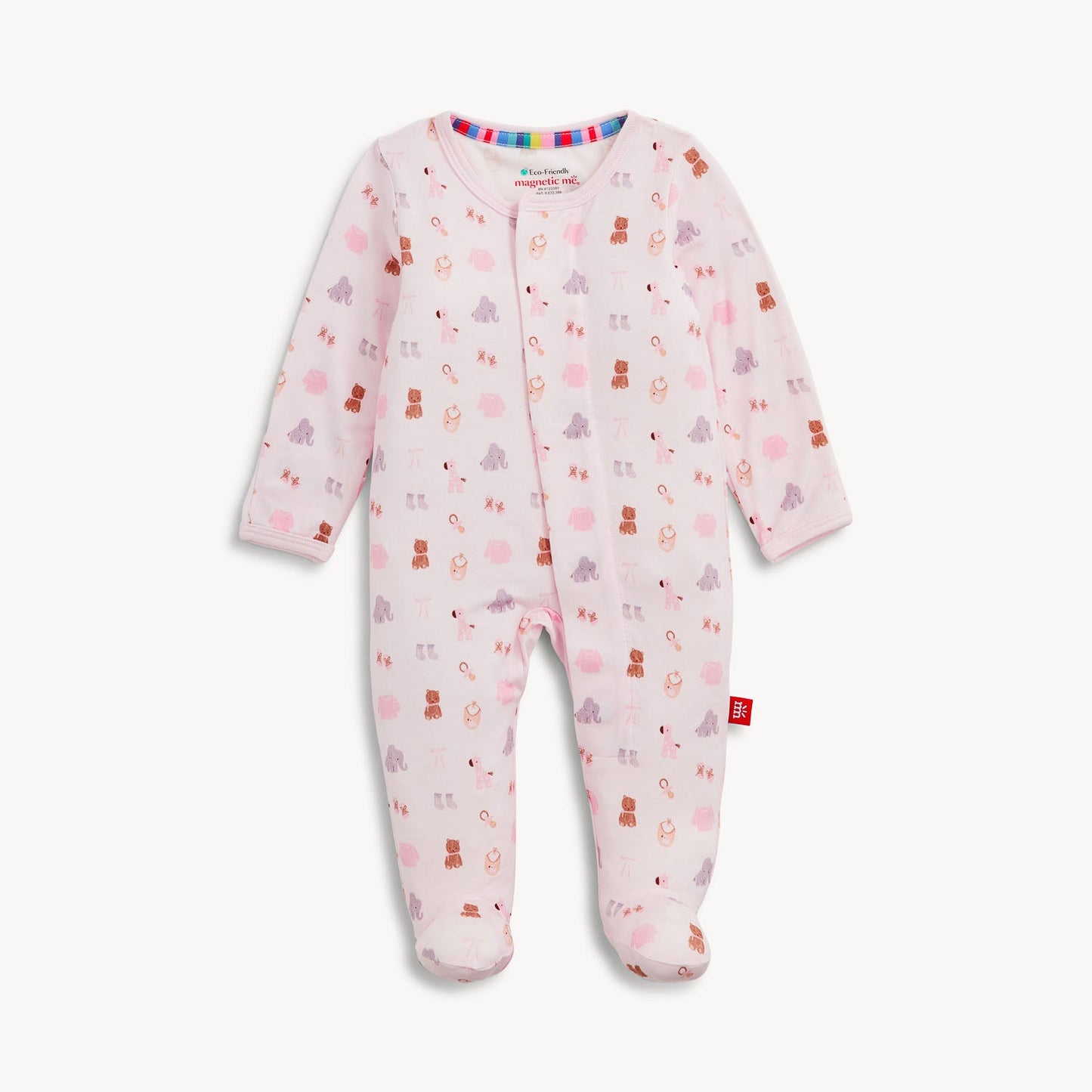 Pink Nursery Nostalgia Footie - Magnetic Me modal footie