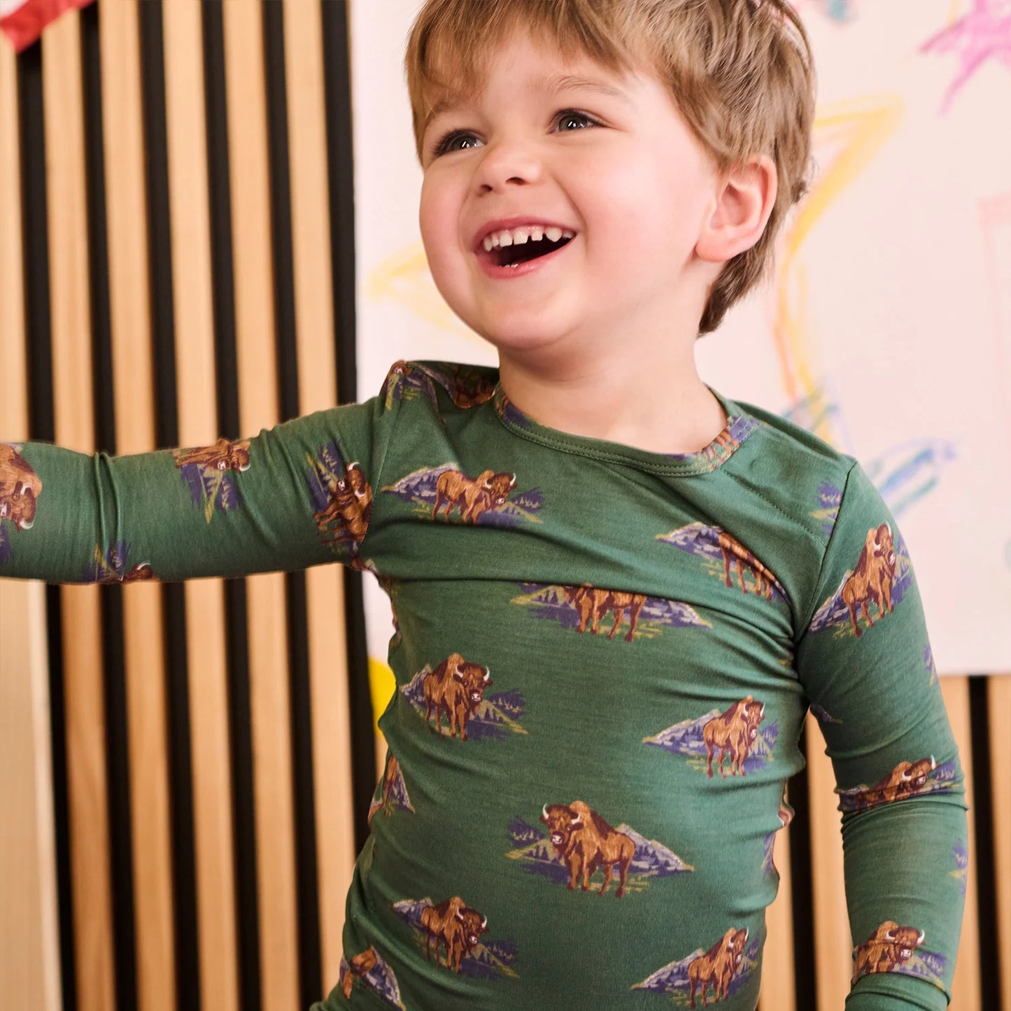 Bison Pajamas - Kids