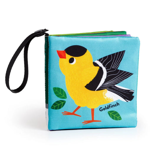 Crinkle Fabric Stroller Book-Baby Birder