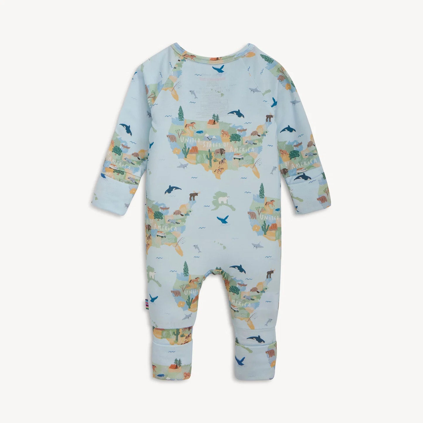 America the Beautiful Flip Romper