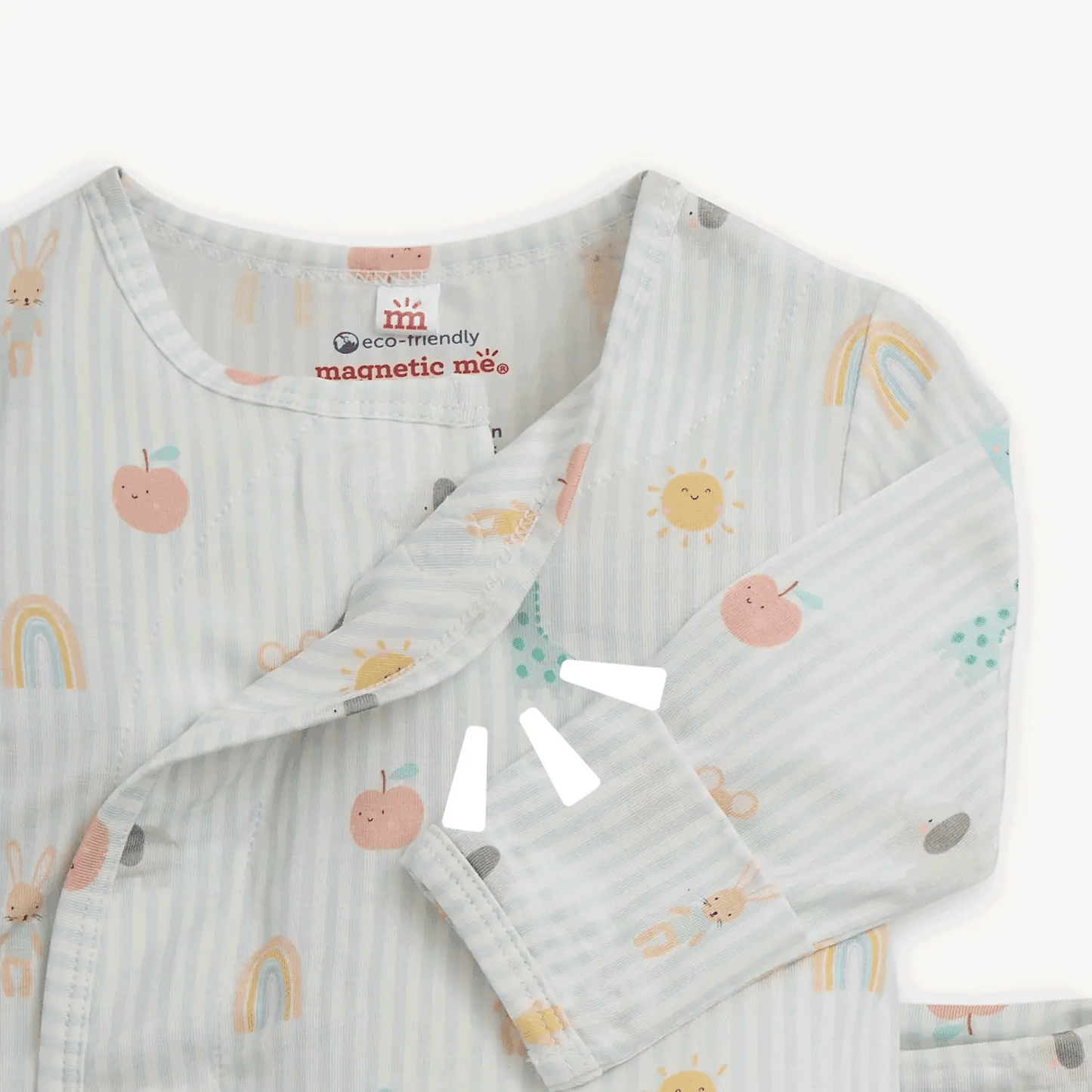 Lullaby Sky Blue Flip Romper