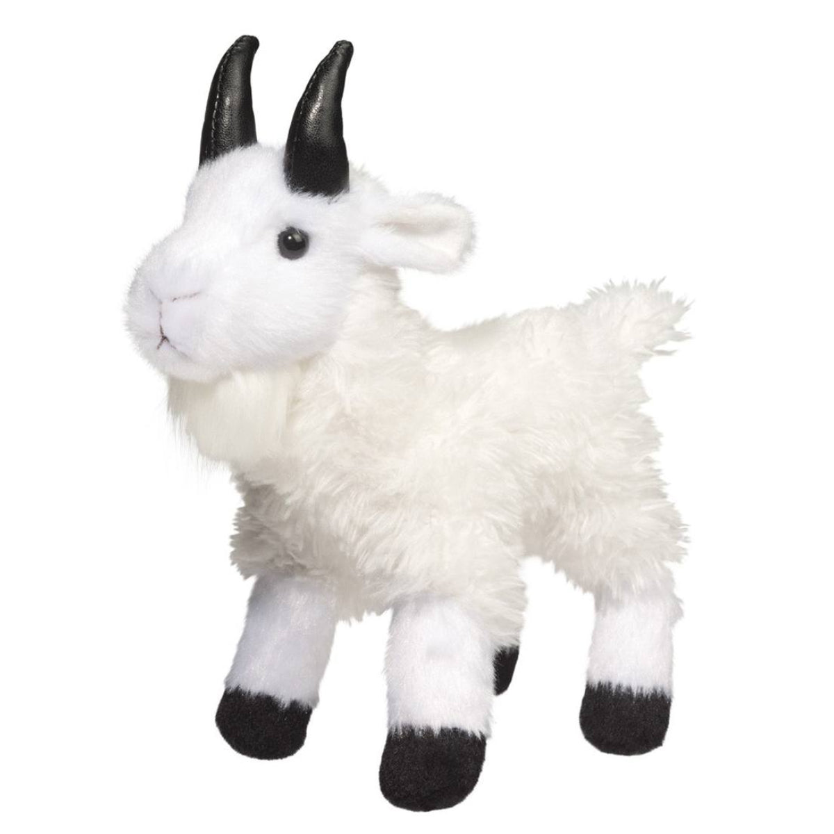 white stuffed mountain goat