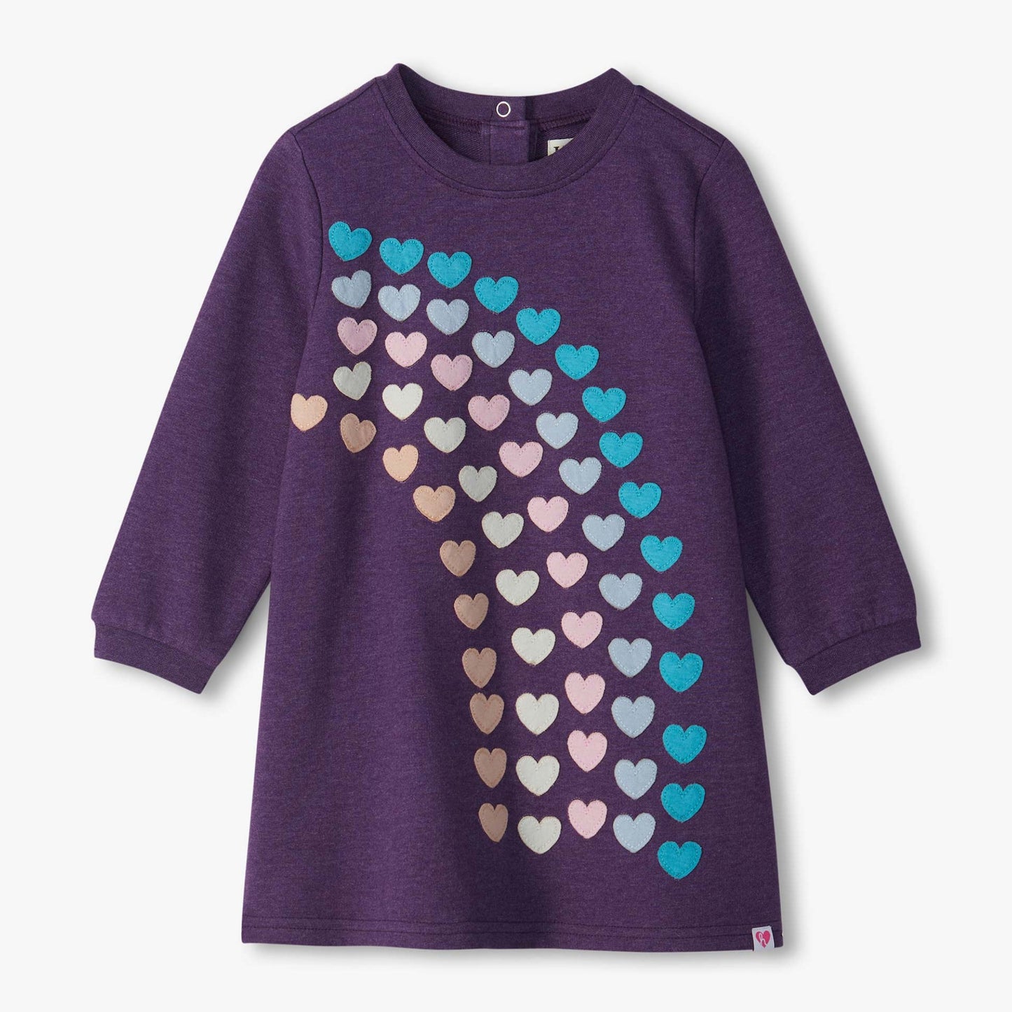 Girls majesty hearts teddy bear print dress by Hatley