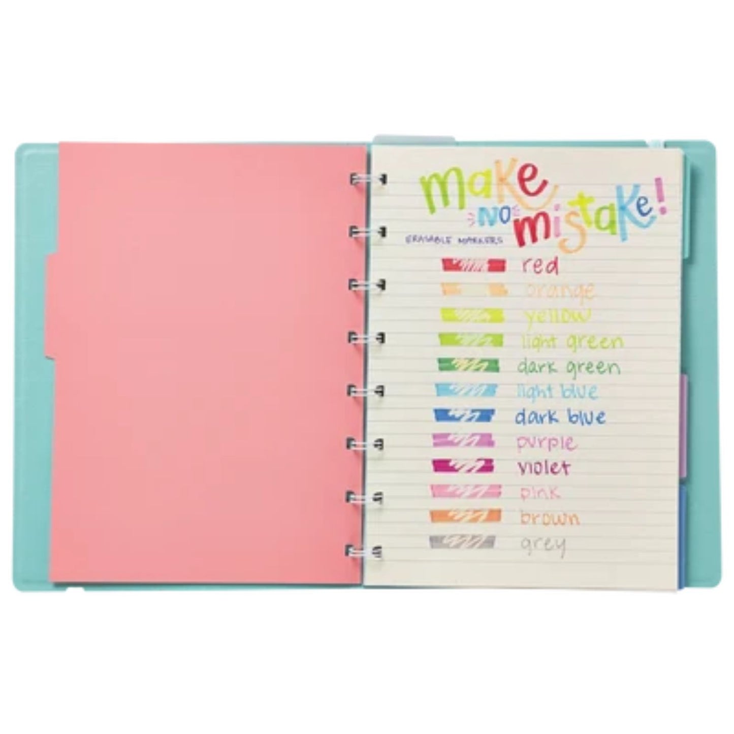 Erasable markers for stress-free creativity