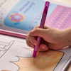 Glitter erasable markers for creative perfection