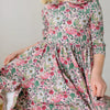 Meadow Bloom Rubina Dress - back view