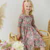 Meadow Bloom Rubina Dress - detail shot