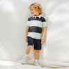 Light Green Stripe Polo