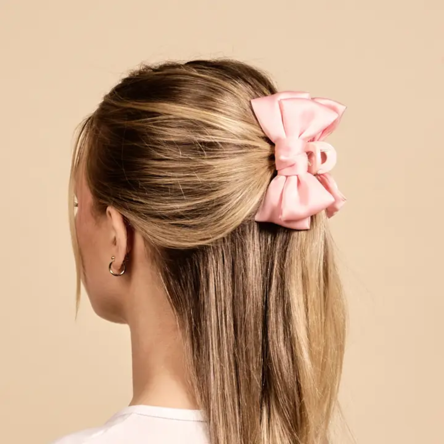 Mini Satin Bow Clip For Effortless Hairstyles
