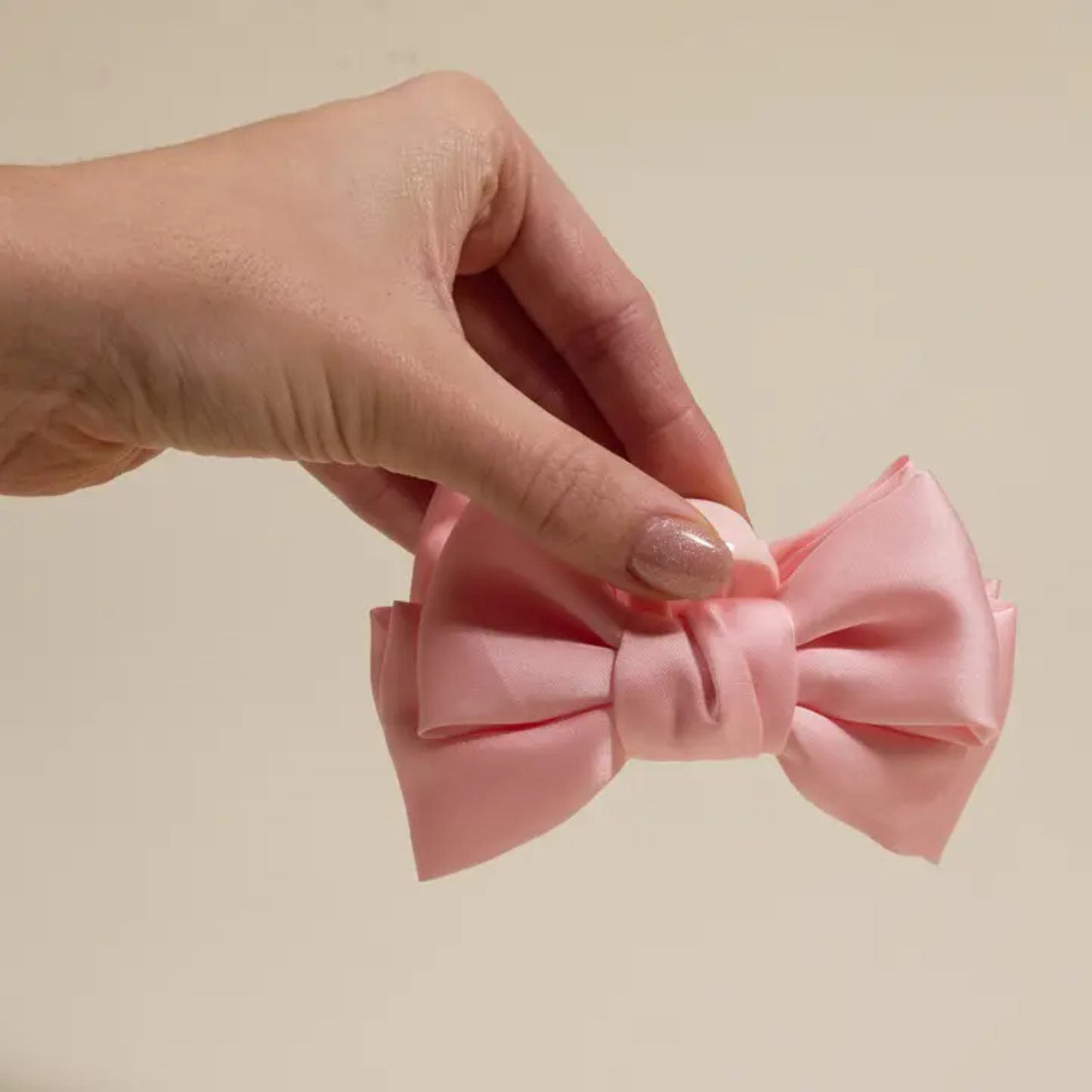 Mini Satin Bow Clip For Effortless Hairstyles