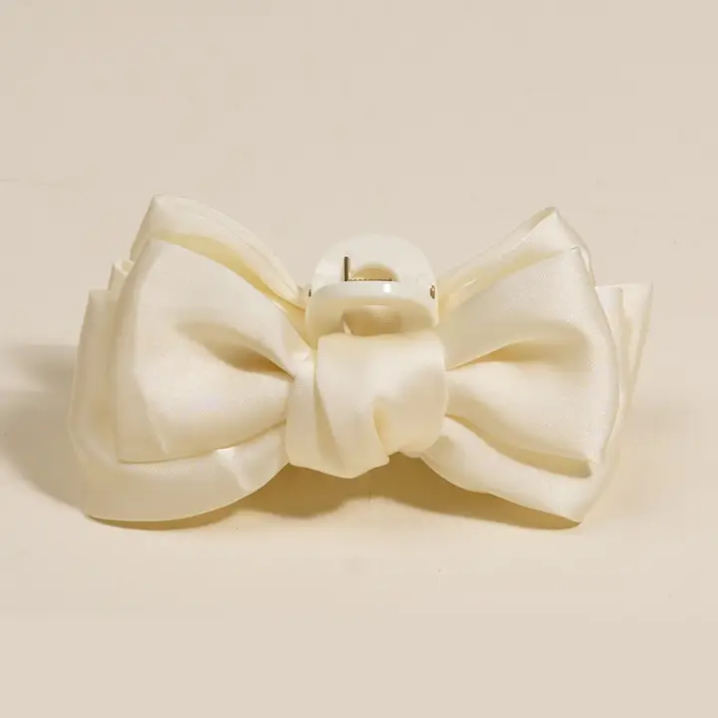 Mini Satin Bow Clip For Effortless Hairstyles