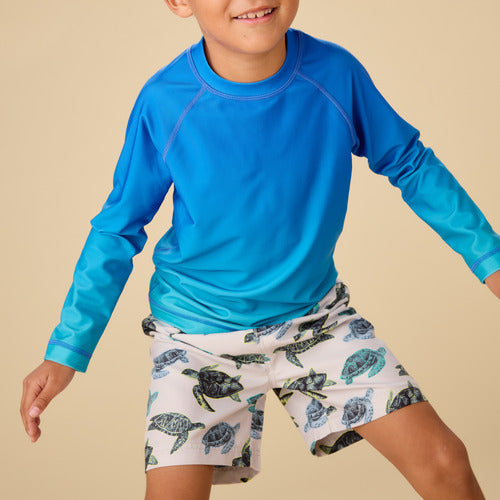 Pop Turtles Swim Trunks