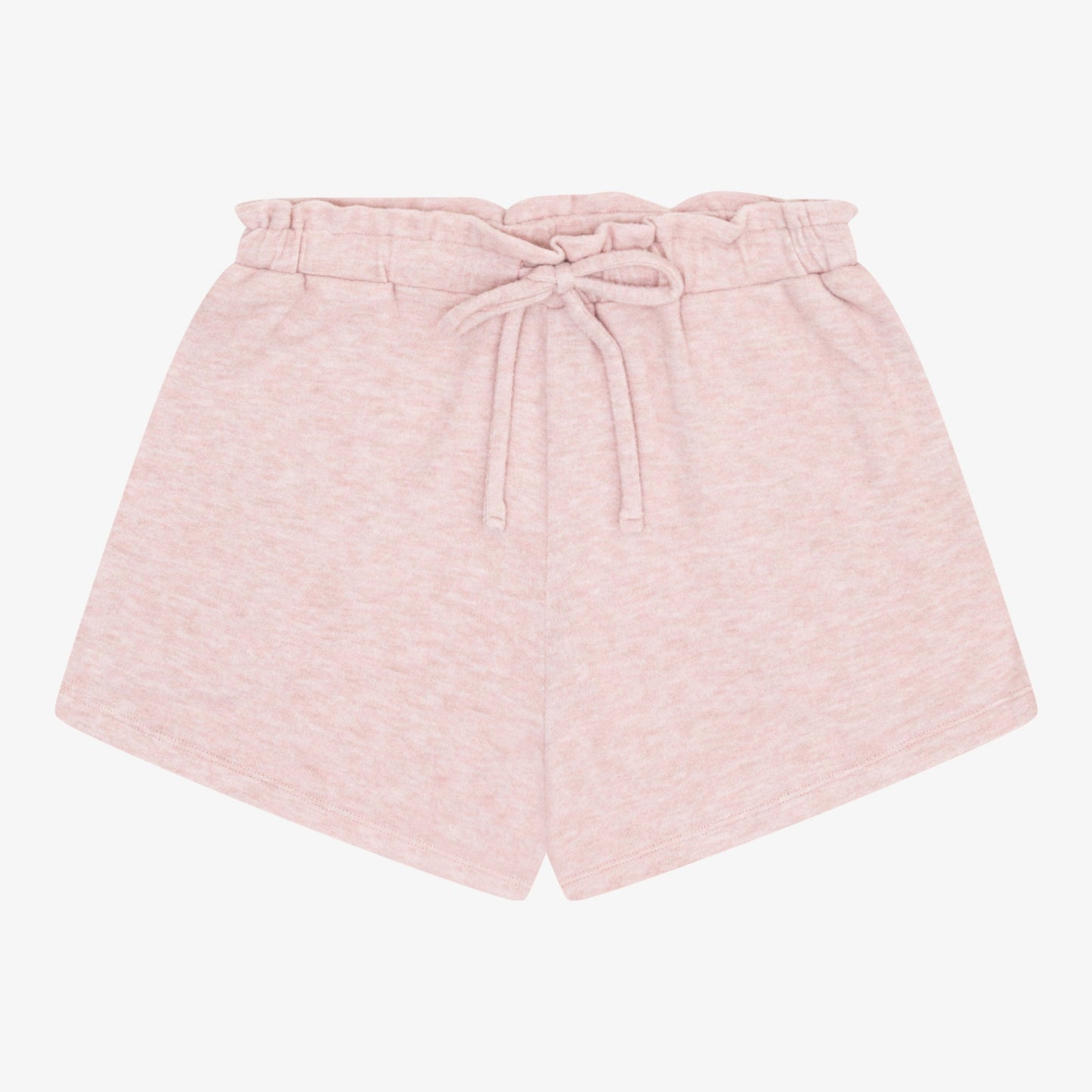 Pink shorts with a tie waist 