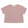 Pink t-shirt on a white background