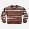 Aspen Sweater Mulberry Multi-Stripe