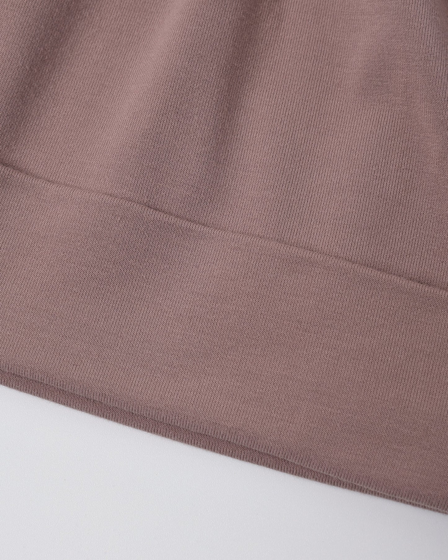 Mulberry Knotted Hat fabric close-up