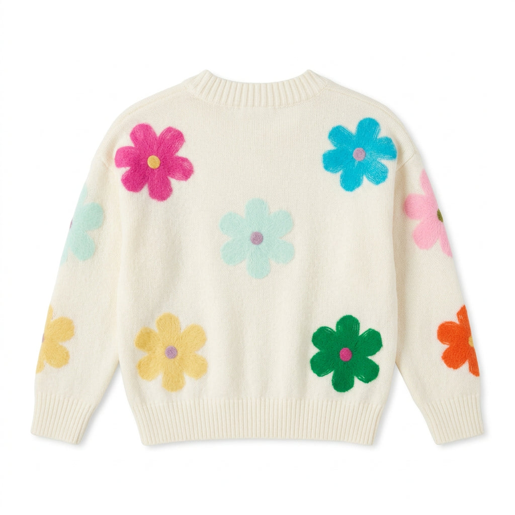 Multi Flower Cardigan