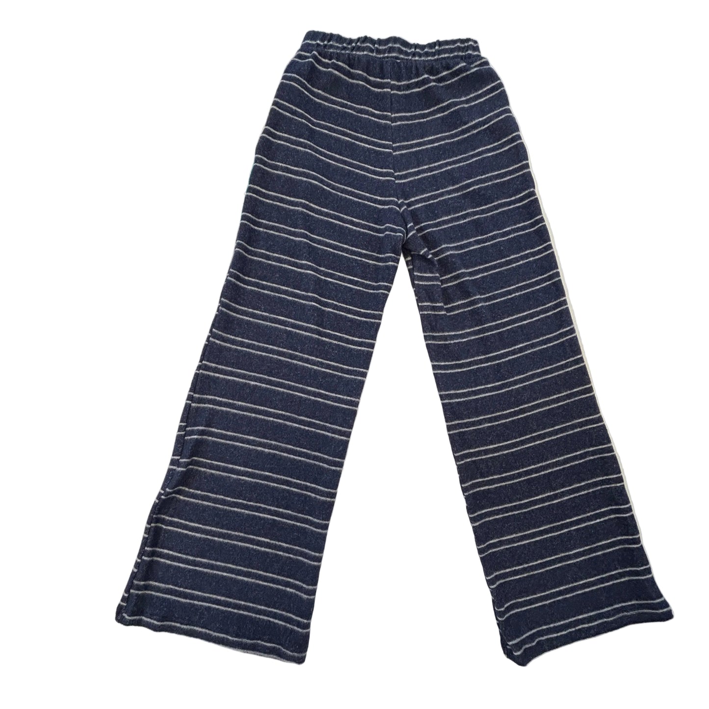 navy and white striped pants