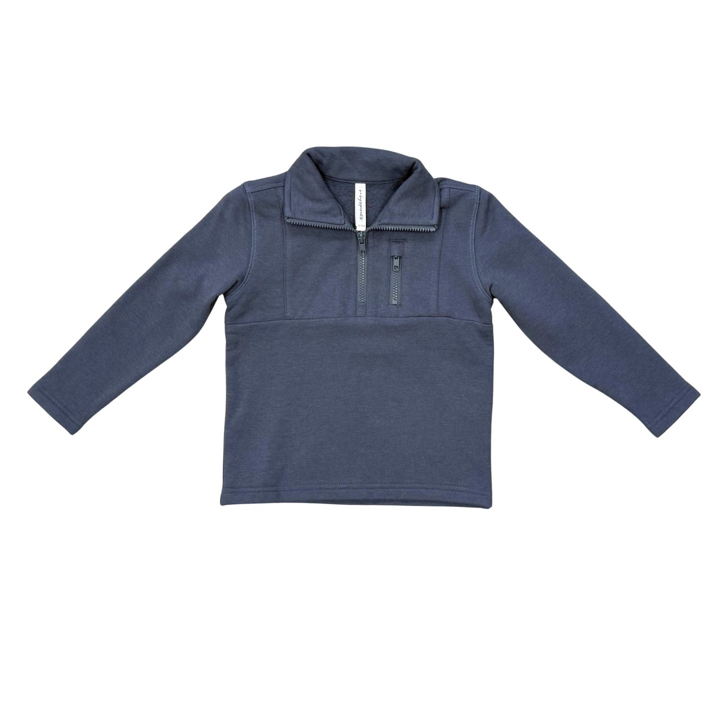 Navy blue quarter zip