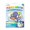Ooly Playful Painters Easy Watercolor Painting Kit packaging with an octopus design