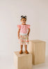 Girls tulle skirt by Ollie Jay in School Vibes print, twirl-friendly style