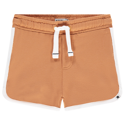 Oramge shorts with white trim 