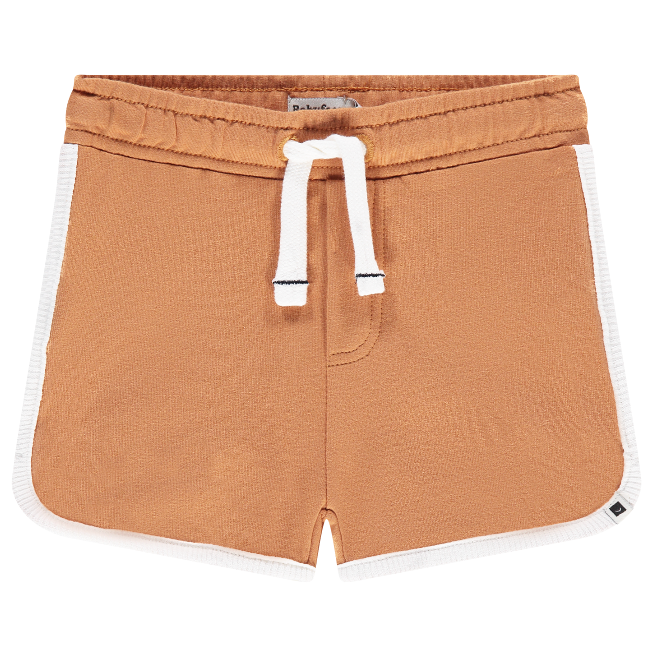 Oramge shorts with white trim 