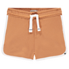 Oramge shorts with white trim 