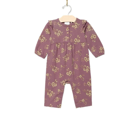 Orchid Blooms Flutter Romper-City Mouse-BG-109-FA25