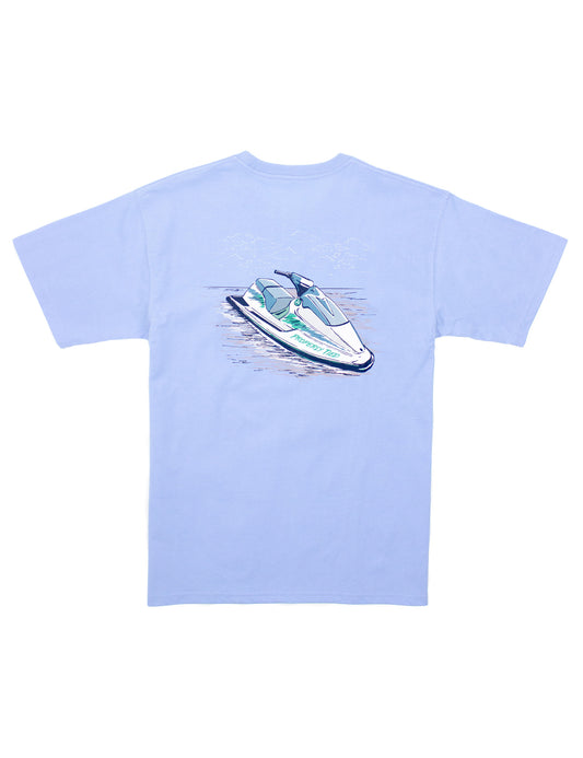 Blue Jet Ski Tee