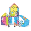 Colorful magnetic pet playhouse with animals and slide
