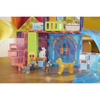 Colorful magnetic pet playhouse with animals and slide