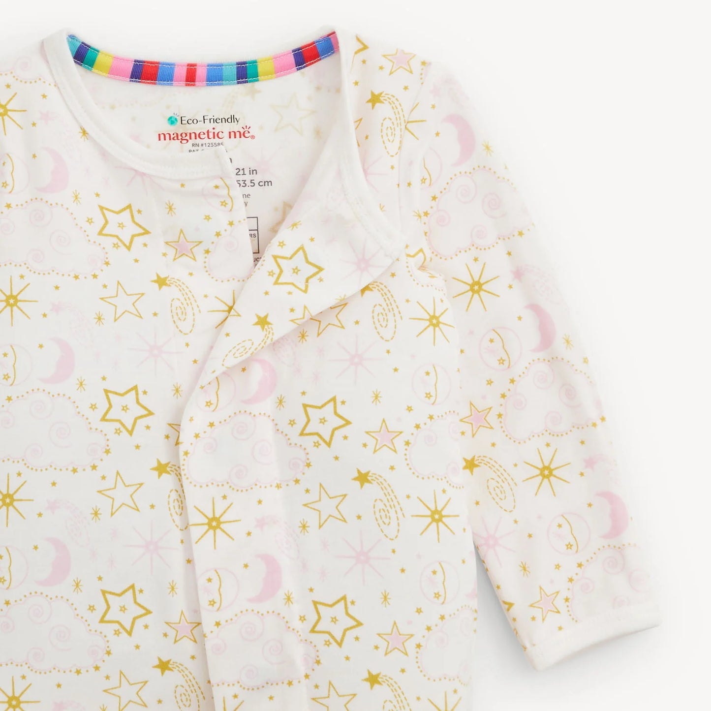 Pink Star Signs Convertible Romper