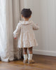 Pink Blossom Ruffle Collar Dress - lifestyle shot
