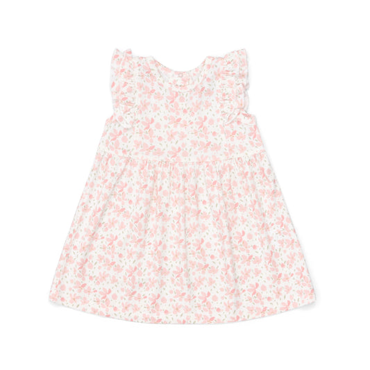 Floral dress on a white background