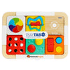 Colorful modular activity board by Fat Brain Toy Co 